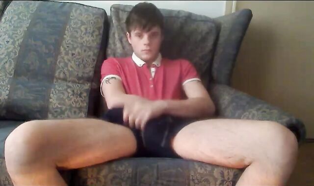 Big English Cock Jerking Off Solo Till Cum