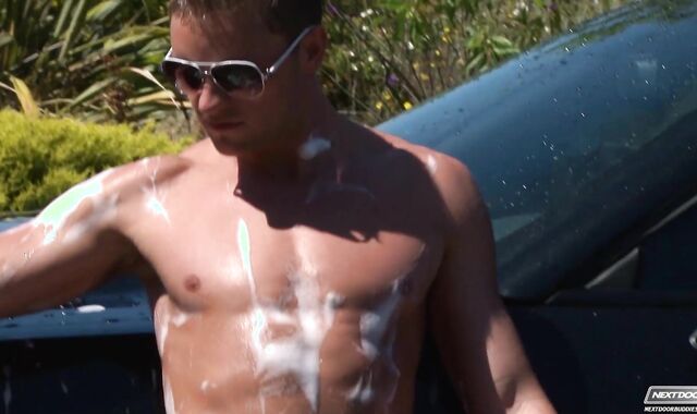 Next Door Homies: A Carwash Total of Carnal Delectations