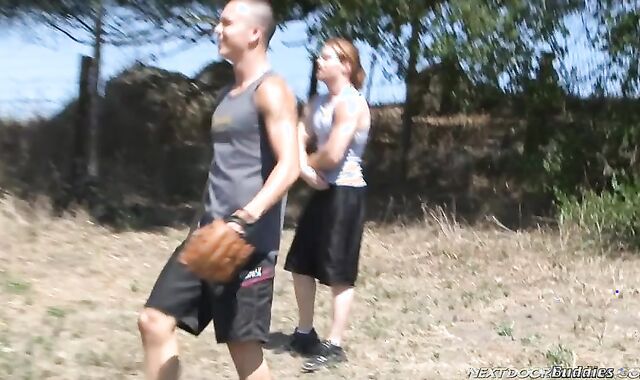 Next Door Mates: Jocks in Warmth: A Game of Catch