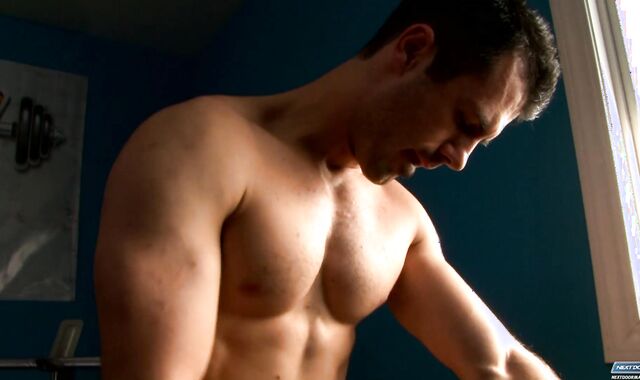 Next Door Masculine: Brock's Crazy Rail to a Gloppy Ejaculation