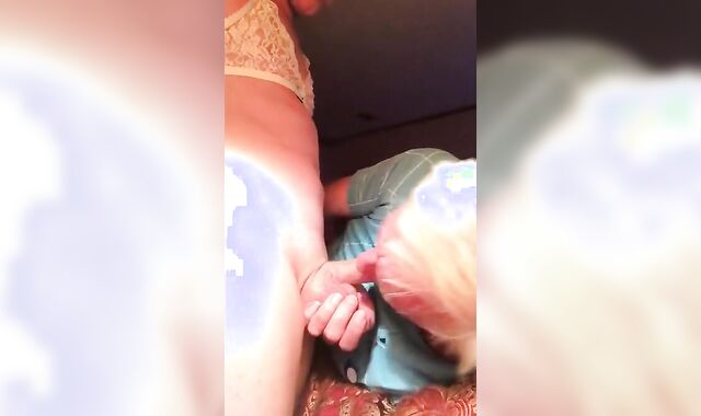 Skinny Amateur Gets Daddy's Attention