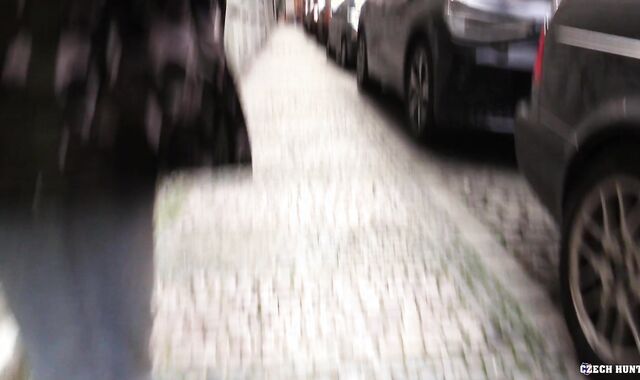 Czech Hunter: Longing His Cock-squeezing Crevasse