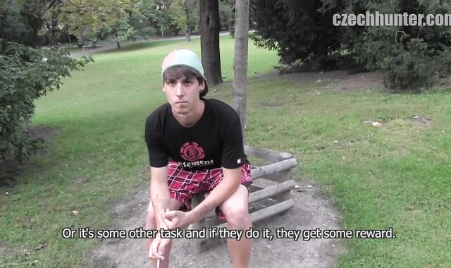 Czech Hunter: Timid Fellows and Secret Biz in the Park