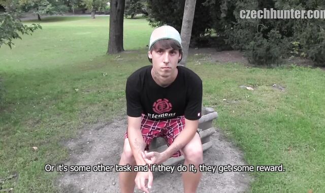 Czech Hunter: Timid Fellows and Secret Biz in the Park
