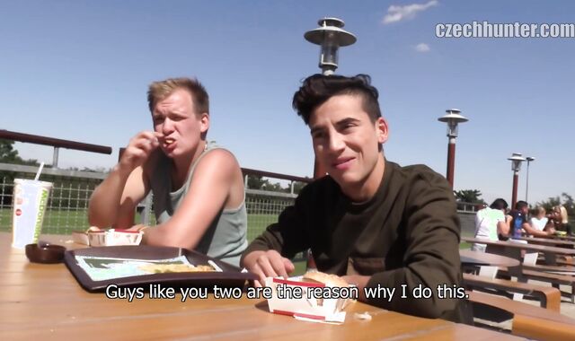 Czech Hunter: Junk Food Lunch with a Side of Escapade