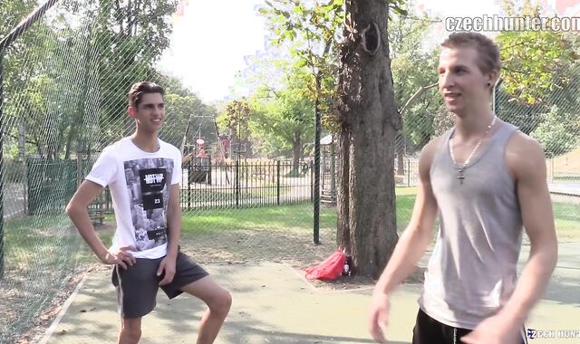 Czech Hunter: 2 Boys Pull out Cravings