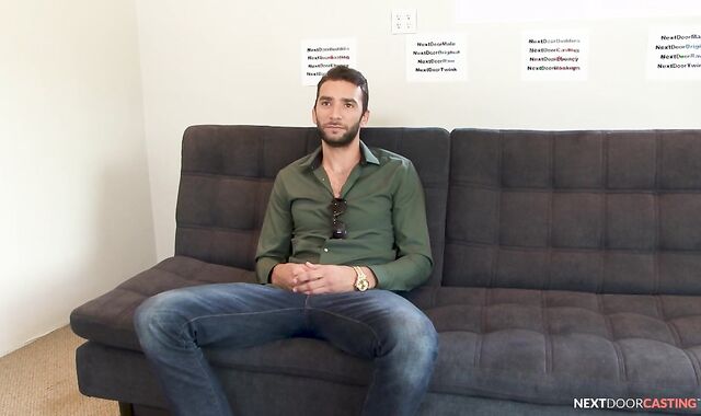 NextDoorCasting - Pierced Brian Adams has big meatpipe