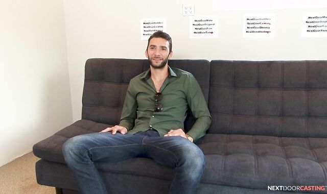 NextDoorCasting - Pierced Brian Adams has big meatpipe