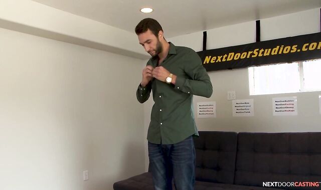 NextDoorCasting - Pierced Brian Adams has big meatpipe