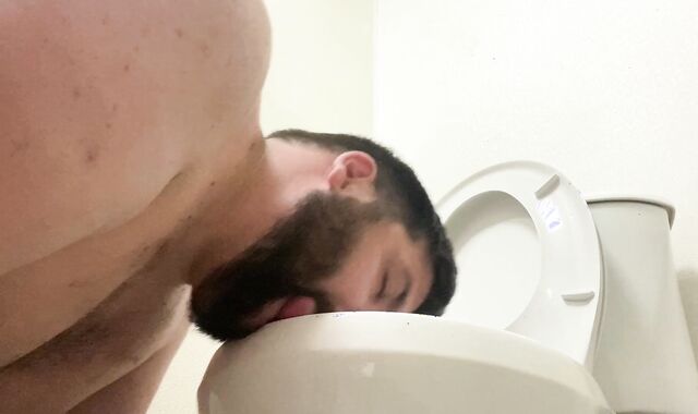I inject A Gas Station Wc And take up with the tongue And gargle The Wc And The Floor