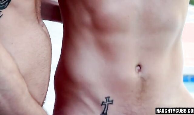 good-sized trouser snake faggot 3 And ball jelly load