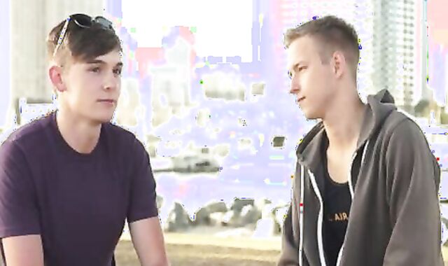 Our Highly Own light-haired Teenie twink fuck stick - Finn & Noah