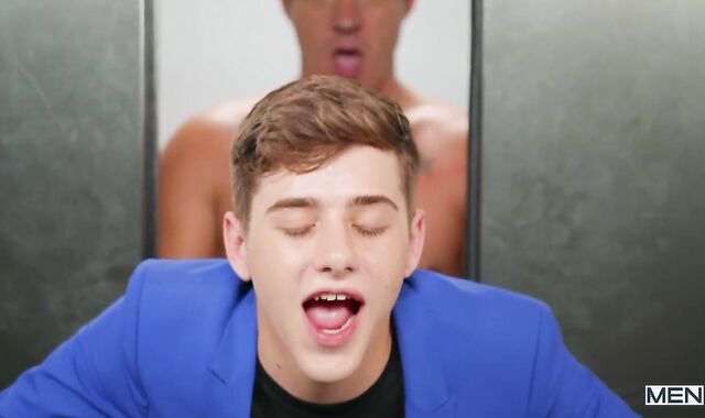 Elevator Pitcher: naked - JJ Knight with Joey Mills Yankee tear up