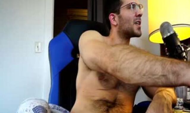 Hirsute Fellow Milking Off