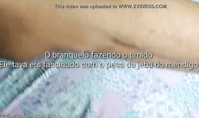Morador De Rua Dotado Goza Na Boca Do Branquinho