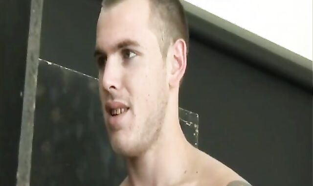 AUSTRALIAN stud deepthroat job