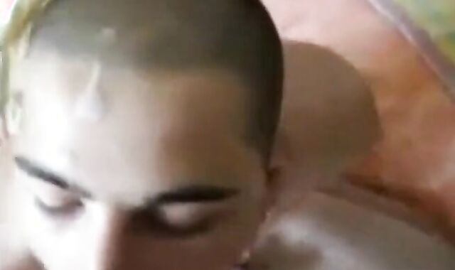 Amateur Bukkake Blowjob with Cum-Hungry Men 2