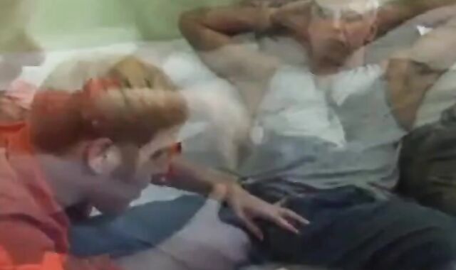 Redhead Gay Blows Straight Silver Fox in NYC