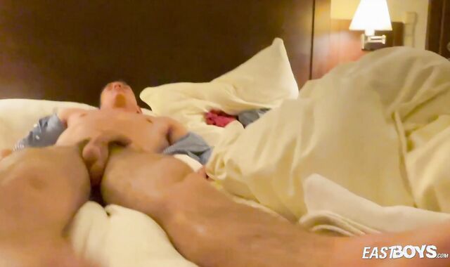 EastBoys.com: Rigid jamming next to furry fag