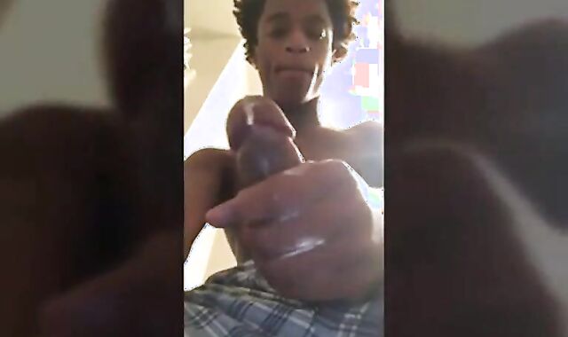 Big Black Cock Pulsating Hard