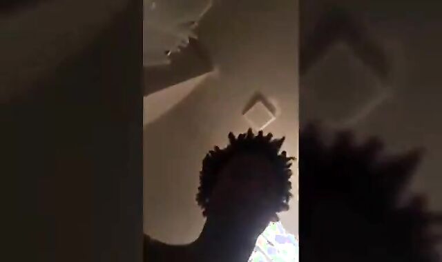 Big Black Cock Pulsating Hard