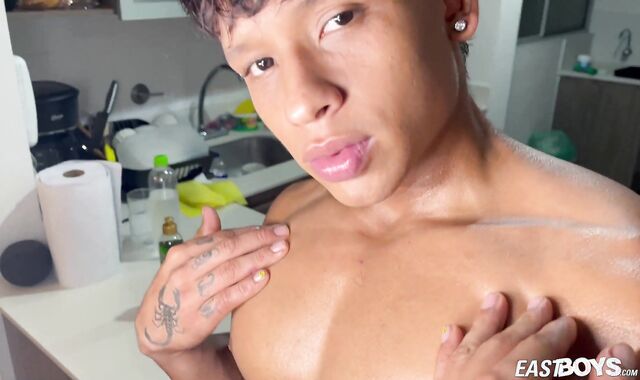 EastBoys.com - POINT OF VIEW noisy fucky-fucky as well as bulky latino fledgling