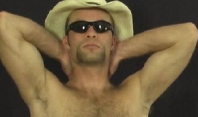 Redneck Mike Plays With faux-cocks