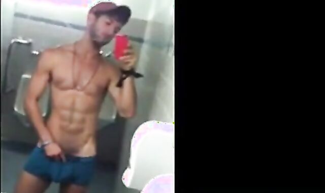 Muscle Stud Strips Outdoors, Hoping to Get Caught