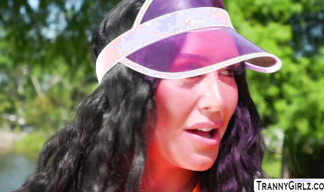 Loving the scene and the anal moment with two TS