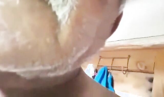 Amateur Turkish Bear Daddy Masturbating for Interracial Fans 2