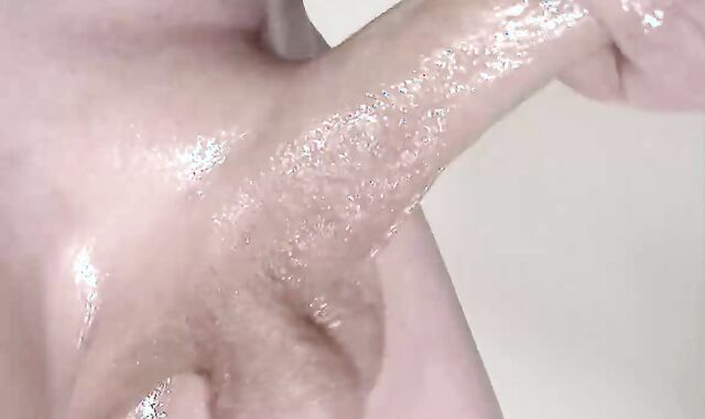 Long Close-up Edging With spooge Stream 250