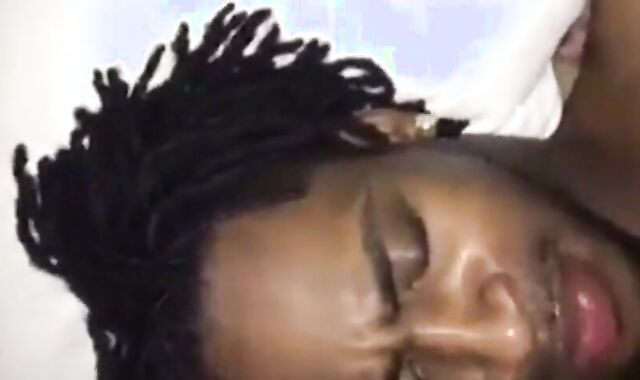 Black Amateur Takes Big Cock, Gets Facial