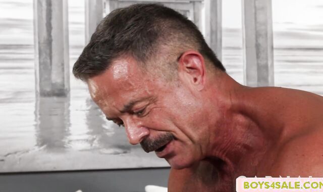 Master Ballard loaned Colton to fuck his tight ass