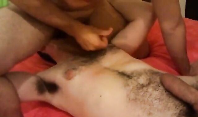 Amateur Buddy Rimming & Jacking Off