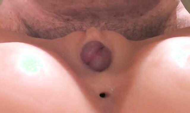 Sextoy Fun: Cumming with My Fake Pussy from Behind 2
