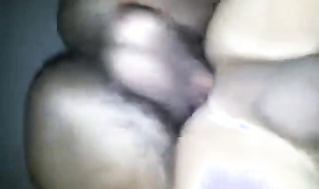 Black Bareback Amateur Cums in Ass