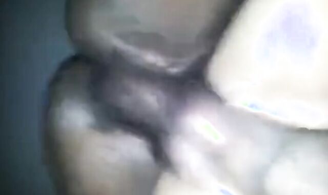 Black Bareback Amateur Cums in Ass