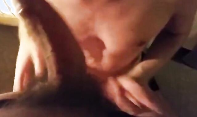 Twink Blows Big Cock, Gets a Mouthful of Cum