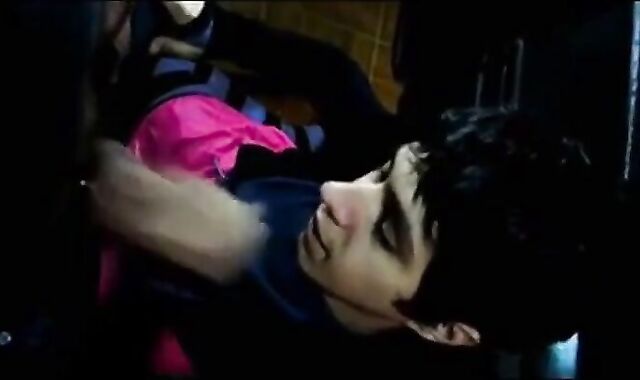 Twink's Webcam Blowjob and Facial