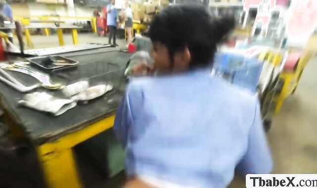 Our boss caught us having anal sex in the work