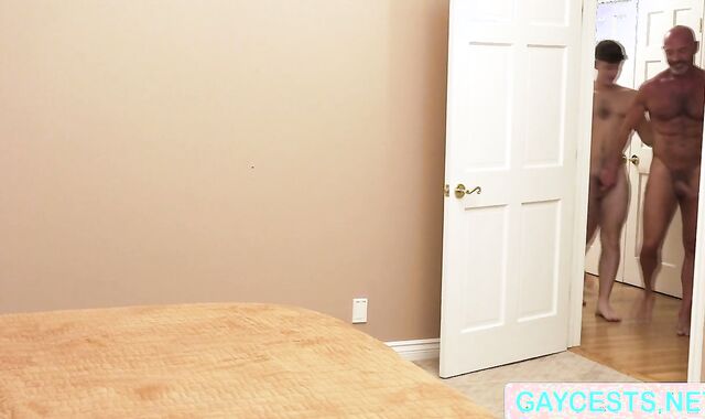 Fucking my horny Twink stepsons tight asshole