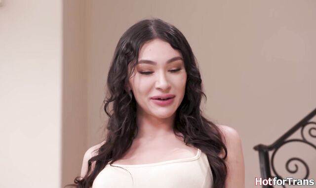 Trans stepdaughter wants to fuck stepdad