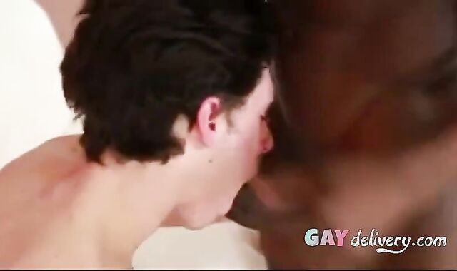 Black and White Twinks Suck and Fuck Big Cocks 2