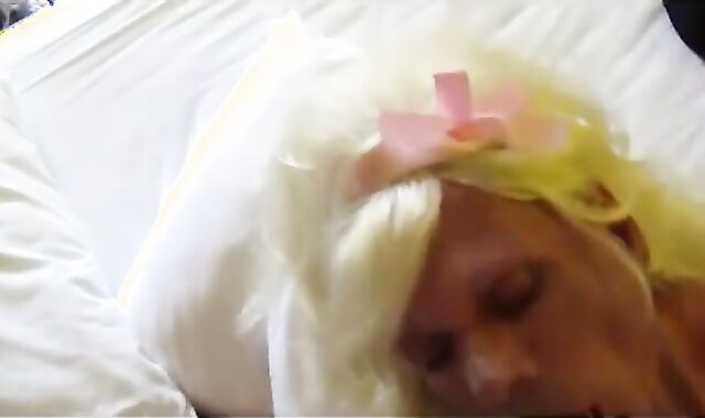 Mature Crossdresser Gets a Facial 2