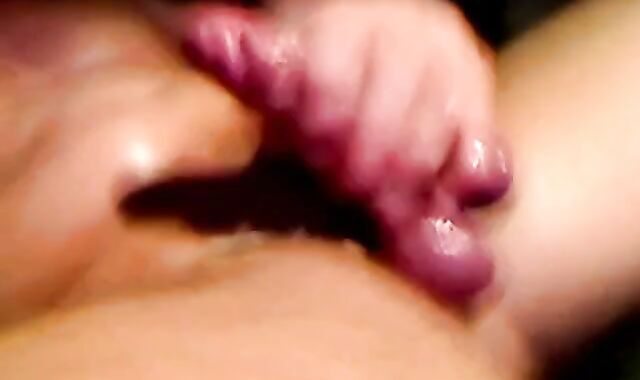 Tied Cock Handjob at Home 2