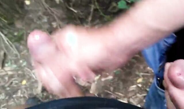 Outdoor Hand Relief for a Horny Man 2