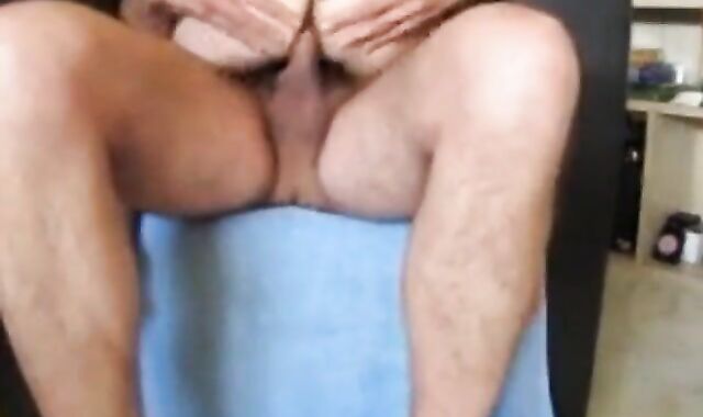 Bareback Riding Daddy's Cock