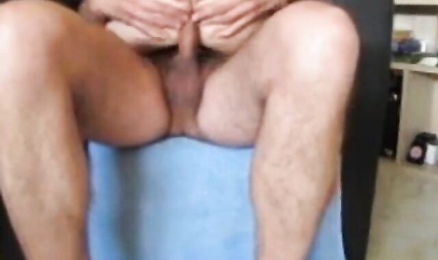 Bareback Riding Daddy's Cock