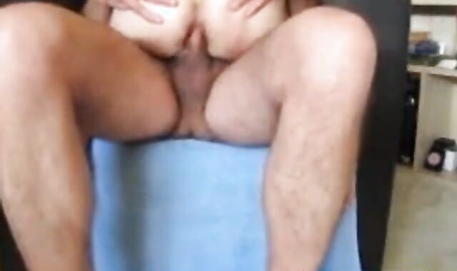 Bareback Riding Daddy's Cock