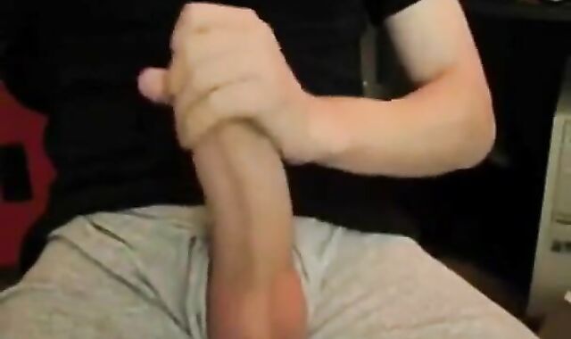 Big Cock, Huge Load! Amateur Handjob by a Man with a Big Dick! 2